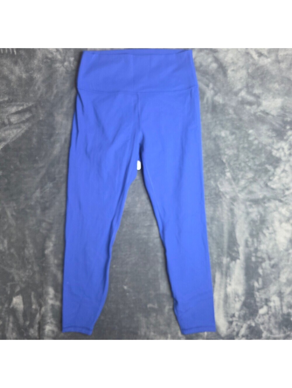 CRZ Yoga Leggings Waves Blue #33 Womens Sz Medium